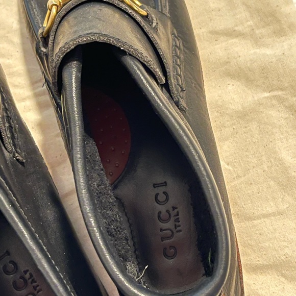 GUCCI VINTAGE LOAFERS - Picture 6 of 11